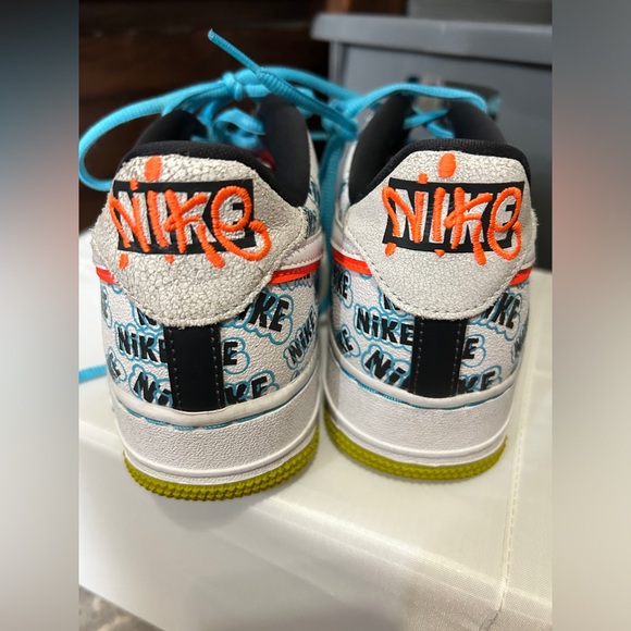 Nike Airforce Nike Air Force 1 Low Back To School CZ8139-100 6.5y - Picture 2 of 5